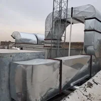 کانال کولر قرنیز هود هواکش لوور دار