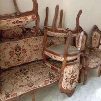 مبل استیل ۹ نفره کامل