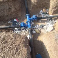 لوله کش پلی اتیلن چدن داکتیل و نصاب تاسیسات