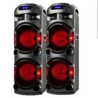 اسپیکر باند برقی دو قلو باغ ایستاده کنار تلویزیون