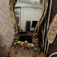 آینه قدی طلایی