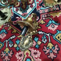 ۳ عدد لوستر برنزی ۶ و ۵ و ۳ شاخه سالم|لوستر و چراغ آویز|تهران, شمس‌آباد|دیوار