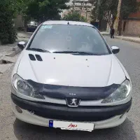 پژو ۲۰۶ تیپ دو مدل ۸۰ سفید کارخونه