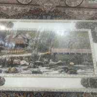 تابلو فرش طرح آرامش