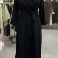 مانتو مجلسی مشکی سایز۳۸