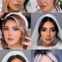 میکاپ حرفه ای عروس و همراه