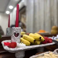 ظرف پذیرایی دکوری خاص طرح عتیقه سردیس تابلوآینه ای
