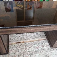 میز نهارخوری و 1 عدد صندلی پایه بلند اوپن