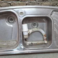 سینک دولگنه البرزو تعدادی کابینتmdf