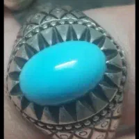 انگشتر فیروزه عجمی محک