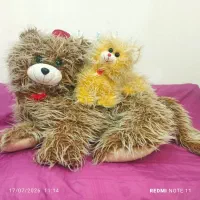 یک عدد گربه عروسکی مادر وبچه