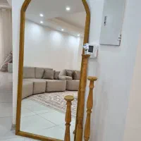 آینه و شمعدان چوبی