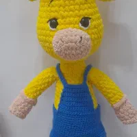 عروسک بافتنی و عروسک خنگول و عروسک روسی