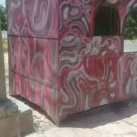 ساخت ونصب تخت الاچیق بهارخواب کلبه های چوبی