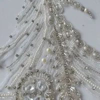 پنل جواهردوزی مخصوص لباس مجلسی یک متری