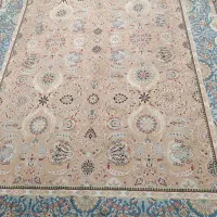 فرش 9متری گل برجسته ابریشمی مناسب جهزیه