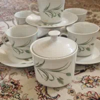 چینی گل گندمی عتیقه قدیمی