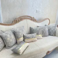 ست۱۲ تیکه کوسن و رانر کامل