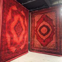 فرش1050شانه/کویر کاشان12متری با کناره