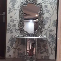 آینه شمعدان برنج