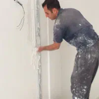 گچکاری و لکه گیری و تخریب اپن