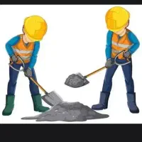 کارگرساده پای میکسر بلوک زنی