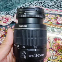 لنز 18/55 کانن + فیلتر uv اصلی