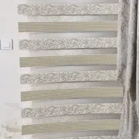 پرده زبرا بالکن و پرده کریستال