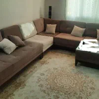 مبل ال ۷ نفره به همراه پافر