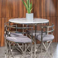 نهارخوری کم جا فلزی و چوبی پاسارگاد