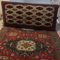 پشتی مخطع دستباف