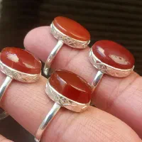 انگشتر نقره عقیق حرزدار