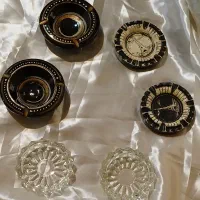 مجموعه جا سیگاری قدیمی (برای 50 سال پیش هست)