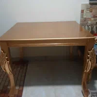 میز غذا خوری۴ نفره نو،بدون صندلی ودر ابعاد۱۱۰×۱۱۰