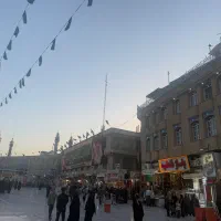 قم مهمانپذیر مرکزی  درب حرم مطهر