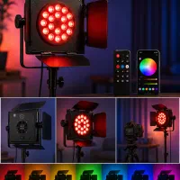 پرژکتور RGB مناسب عکاسی، فیلمبرداری، تولید محتوا