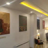 تزئینی تابلو نقاشی دست بوم ۱۰۰ در ۷۰ اکریلیک