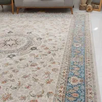 یک تخته فرش ۱۲ متری گل برجسته تبریز