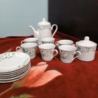 ست ظروف چینی .ظروف شیشه ای