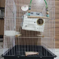 قفس پرنده و لونه