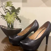 کفش چرم مجلسی زنانه