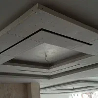 اجرای تخصصی کناف  لاین نوری، باکس و سقف فلت