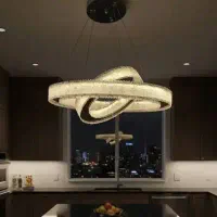 لوستر دوحلقه مدرن