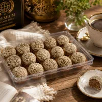 چنگمال سنتی خرما و کنجد انرژی زا و مقوی