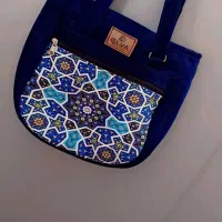 کیف مخملی طرح سنتی