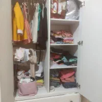 کمد کودک جنس چوب و رنگ مات سفارشی