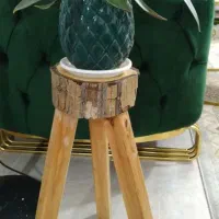 پایه گلدان چوبی