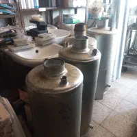 مخزن آبگرمکن ورق ۴ میل و تهی و تسمه