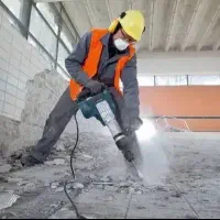 تخریب کاری شیار زنی و لوله کشی سرویس کولر ابی