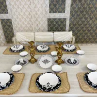 سرویس غذاخوری ۶نفره سرمه ای